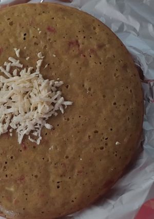 Una foto de Torta de Plátano con bocadillo y queso