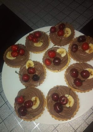 صورة لوصفة تارت بالشوكولا ❤️ Mes tarte au lette