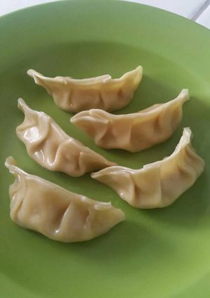 Foto resep Cheesy chicken dumpling