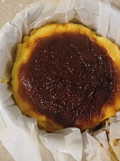 Foto resep Basque Burnt cheesecake (easy recipe)