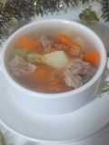 Sup sapi wortel kentang berempah