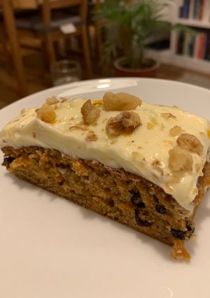 A picture of Carrot cake.