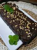 Tofu almond brownies