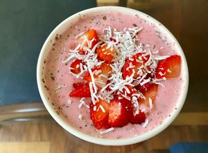 Una foto de Smoothie de fresita 🍓
