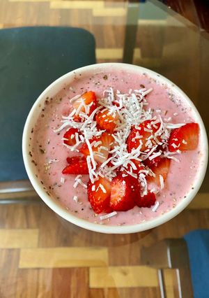 Una foto de Smoothie de fresita 🍓