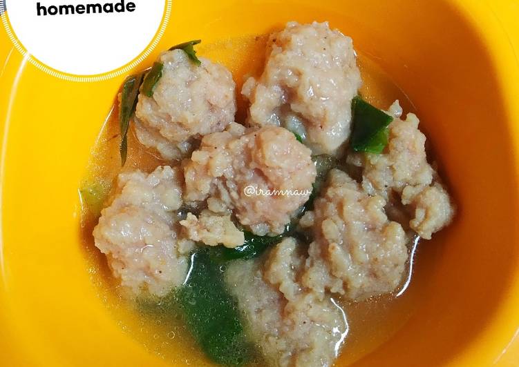 Baso sapi homemade pake blender