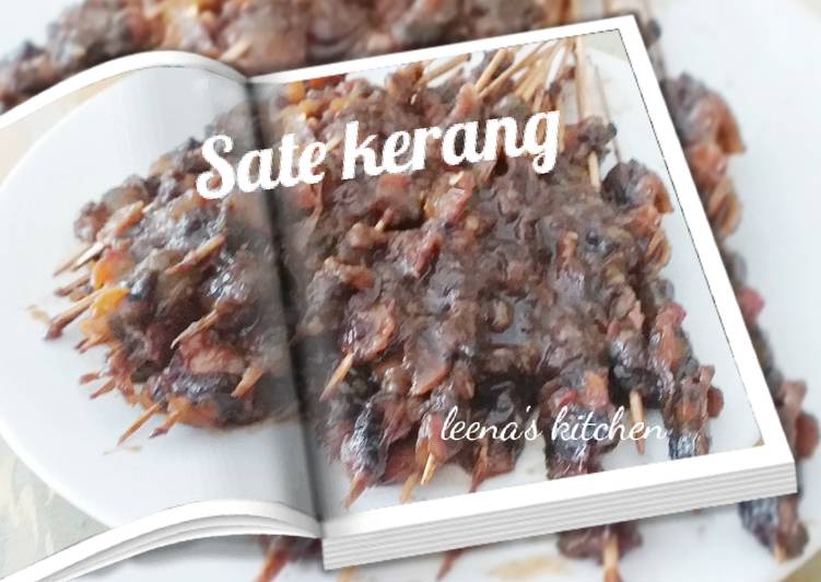 RECOMMENDED! Begini Cara Membuat 29. Sate kerang Spesial