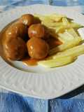 Albóndigas de repollo y zanahoria