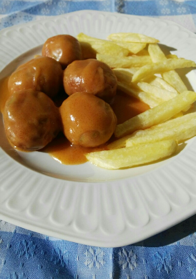 Una foto de Albóndigas de repollo y zanahoria