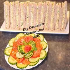 A picture of 🥪Egg Cucumber Sandwiches🥪.