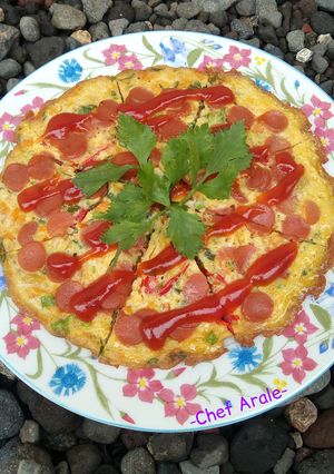 Foto resep Pizza Telur Dadar Entahlah 19.4