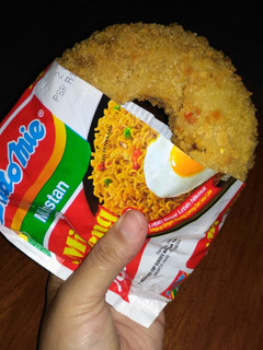 Foto resep Donat indomie goreng kekinian