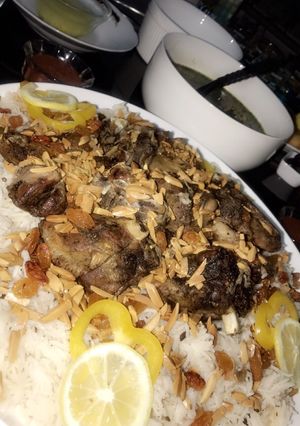 صورة لوصفة رز باللحمة