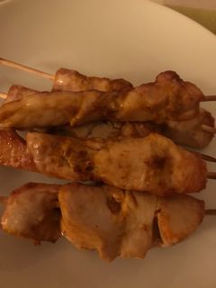 Una foto de Brochetas de pollo BonArea en Airfryer Cosori