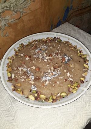 A picture of Special Sooji Halwa.