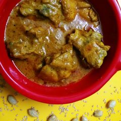 A picture of Till badam murg.