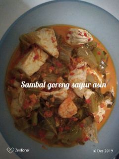 Foto resep Sambal goreng sayur asin