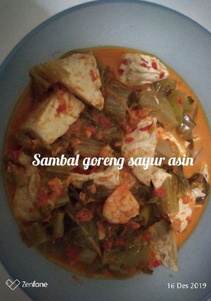 Foto resep Sambal goreng sayur asin