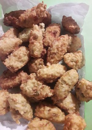 Una foto de Croquetas de arroz con jardinera ☺