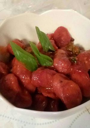 Foto resep Sosis Pasta Tomat