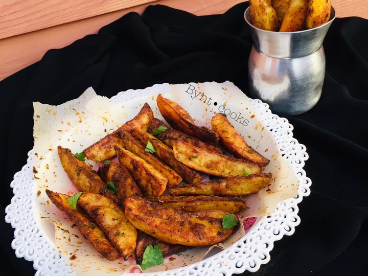 How To Make Baked potato wedges which Delicious