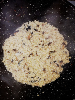 Una foto de Falso risotto con champiñones