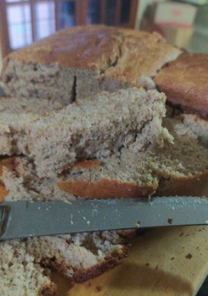 Una foto de Budín de avena y banana