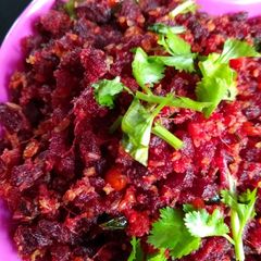 A picture of Beetroot Sabji.