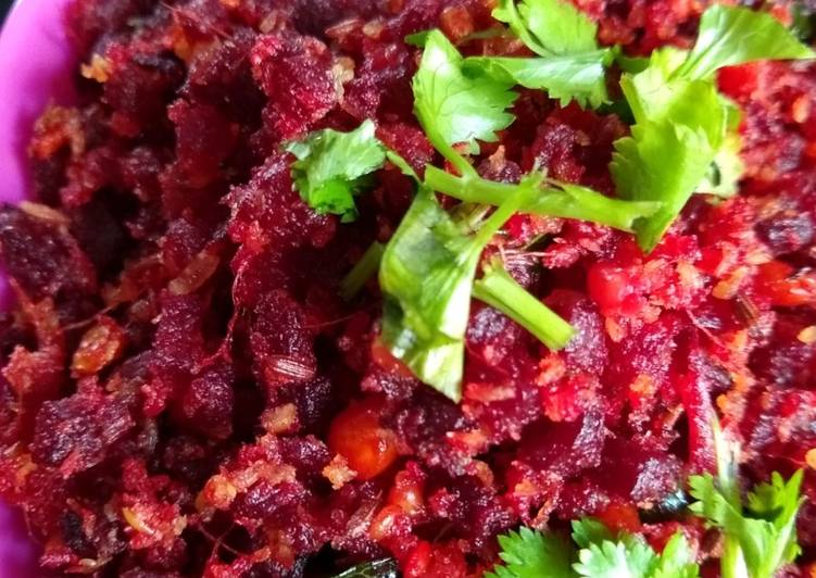 Easiest Way to Make Quick Beetroot Sabji