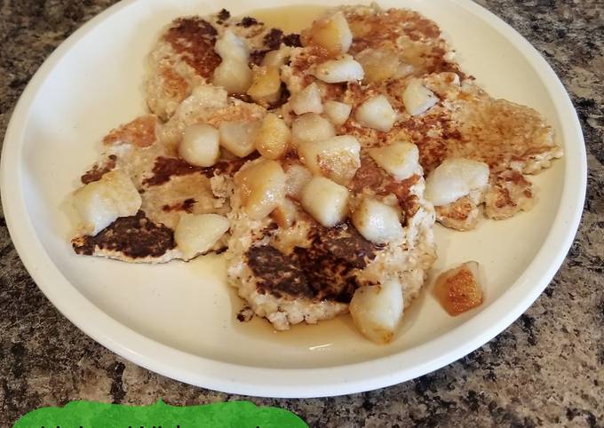 Simple Way to Prepare Speedy Banana Bread Oatmeal Pancakes