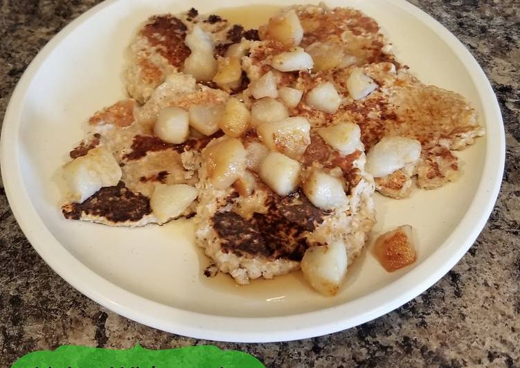 Recipe of Quick Banana Bread Oatmeal Pancakes