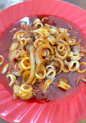 Foto resep Sotong saus cabe