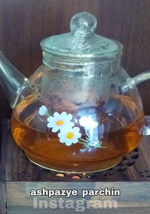 عکسی از دستور دمنوش بابونه و دارچین و زنجبیل 🌸