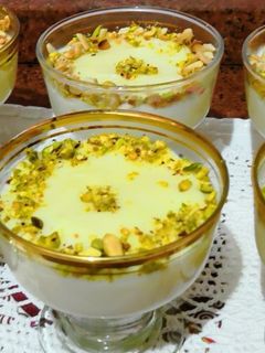 صورة لوصفة مهلبيه كريميه على الطريقه التركيه