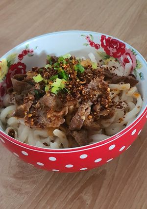 Foto resep Beef Curry Udon