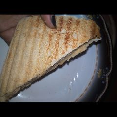 A picture of Minced meat & salad sandwich#pizzasokoto.