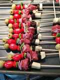 Brochettes agridulces