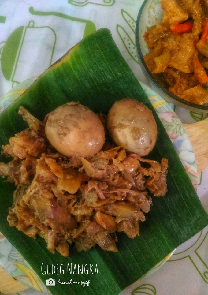 Foto resep Gudeg Nangka Muda simple, tanpa daun jati