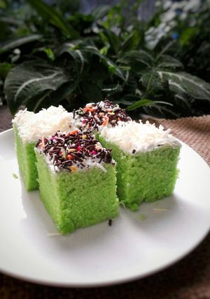 Foto resep Brownies kukus pandan ny Liem