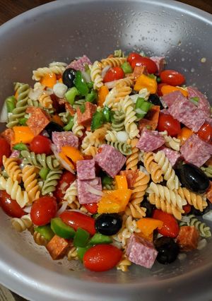 A picture of Garden Pasta Salad.