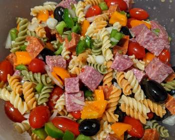 New Recipe Garden Pasta Salad Yummy