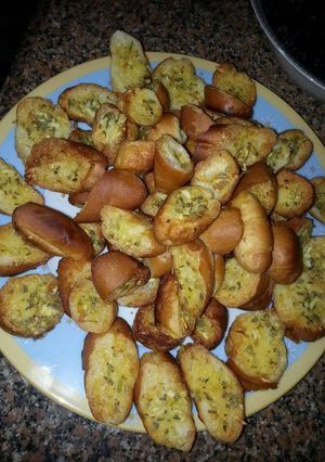 صورة لوصفة عيش محمص بالزعتر