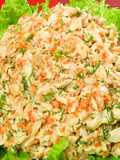 Дорогой праздничный салат из недорогих продуктов. Салат "Раковые шейки" | Salad for the holiday