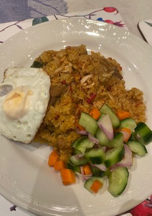 Foto resep Nasi goreng kambing Kebon sirih
