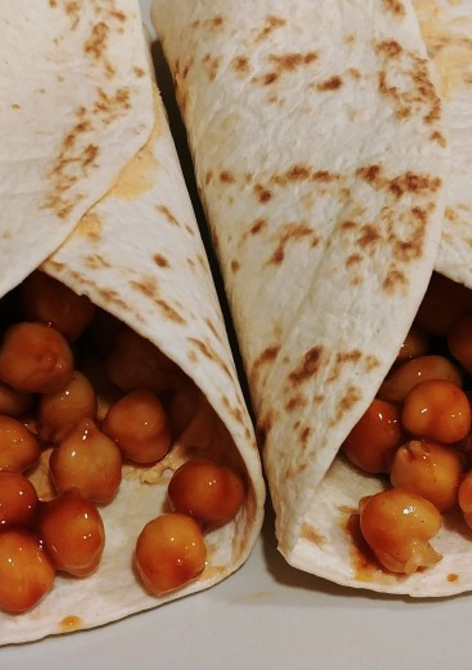 Una foto de Burritos de Garbanzos Expréss
