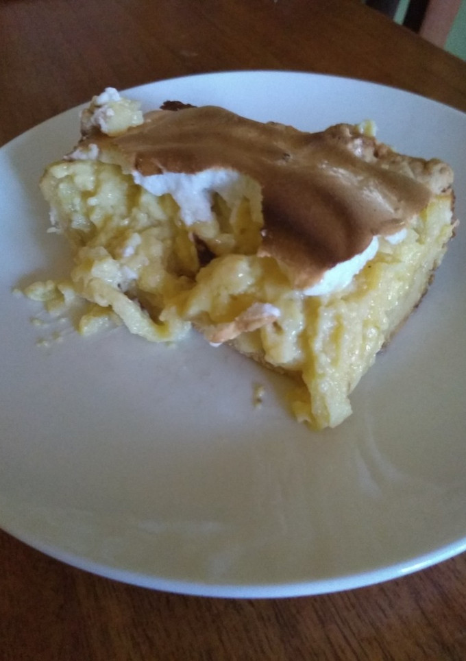 Una foto de Pie de manzana