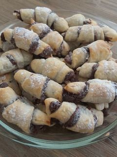 Nutellás kiflik recept fotója