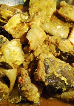 Foto resep Tumis kuning ikan pari