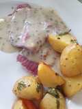 Corned beef mustard sauce