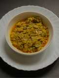 Begun’r Ghonto / Eggplant Ghonto for lunch in Thakurbari style
